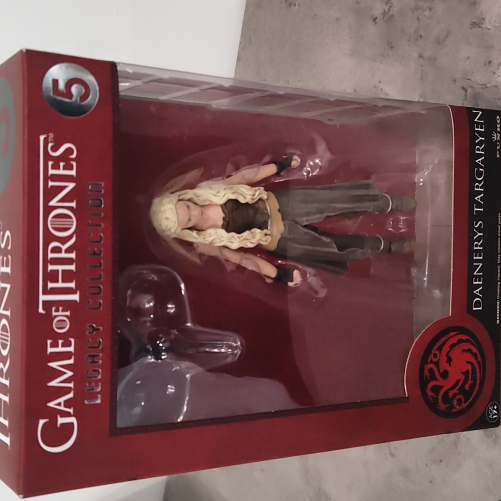 Official Game Of Thrones 2014 Daenerys Targaryen Funko Figure new in Box